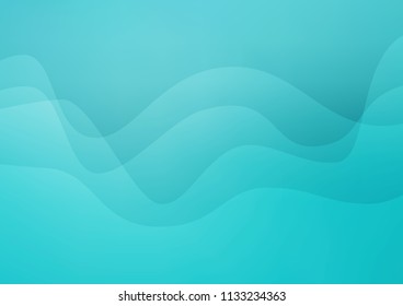 Light BLUE vector background with lava shapes. A completely new color illustration in marble style. A completely new template for your business design.