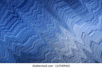 Light BLUE vector background with lava shapes. A sample with blurred bubble shapes. The elegant pattern for brand book.