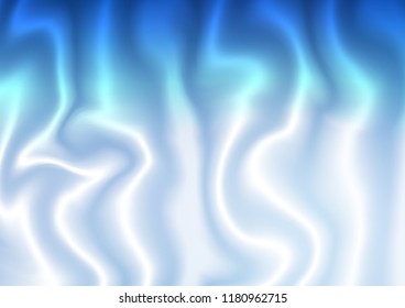 Light BLUE vector background with lava shapes. Creative illustration in halftone marble style with gradient. The elegant pattern for brand book.