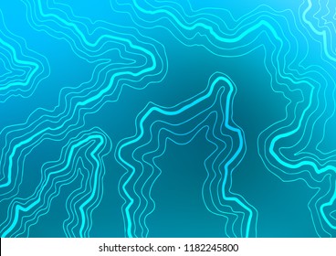 Light BLUE vector background with lava shapes. Creative illustration in halftone marble style with gradient. The best blurred design for your business.