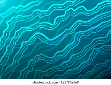 Light BLUE vector background with lava shapes. Geometric illustration in marble style with gradient.  Marble style for your business design.