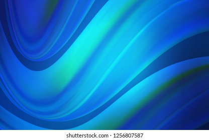 Light BLUE vector background with lava shapes. A completely new color illustration in marble style. A completely new template for your business design.
