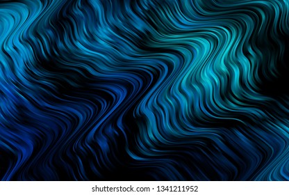 Light BLUE vector background with lava shapes. Geometric illustration in marble style with gradient.  The elegant pattern for brand book.