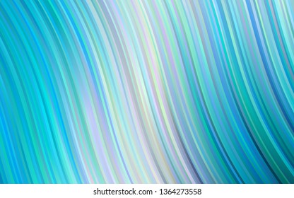 Light BLUE vector background with lava shapes. An elegant bright illustration with gradient. A completely new marble design for your business.