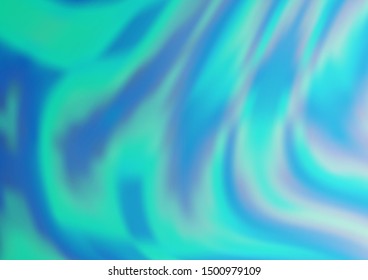 Light BLUE vector background with lava shapes. An elegant bright illustration with gradient. The template for cell phone backgrounds.
