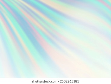 Light BLUE vector background with lava shapes. Shining illustration, which consist of blurred lines, circles. Pattern for your business design.