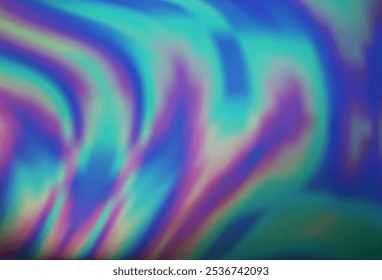 Light BLUE vector background with lava shapes. A completely new color illustration in marble style. Brand new design for your ads, poster, banner.
