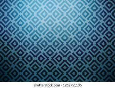 Light BLUE vector background with lines, rhombuses. Colorful decorative design in simple style with lines, rhombuses. Pattern for websites, landing pages.