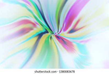 Light BLUE vector background with lines. A circumflex abstract illustration with gradient. New composition for your brand book.