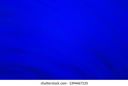 Light BLUE vector background with lines. An elegant bright illustration with gradient. Colorful wave pattern for your design.
