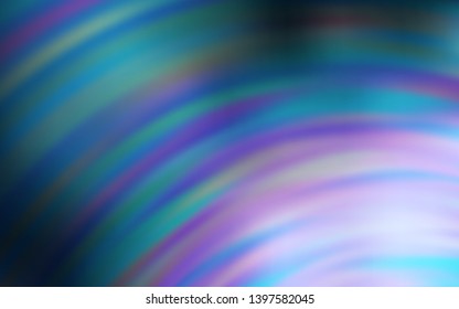 Light BLUE vector background with lines. Colorful geometric sample with gradient lines.  The best colorful design for your business.