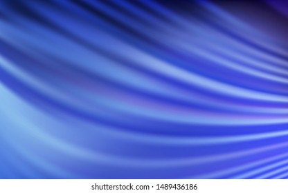 Light BLUE vector background with lines. A completely new colorful illustration in simple style. A completely new template for your design.
