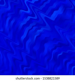 Light BLUE vector background with lines. Colorful illustration in abstract style with bent lines. Template for your UI design.