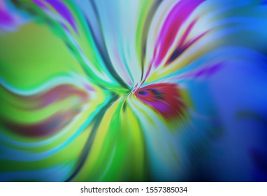 Light BLUE vector background with lines. A shining illustration, which consists of curved lines. Pattern for your business design.