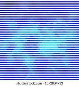 Light BLUE vector background with lines. Geometric abstract illustration with blurred lines. Smart design for your promotions.