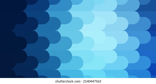 Light BLUE vector background with lines. Colorful gradient illustration with abstract flat lines. Smart design for your promotions.