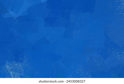 Light BLUE vector background with lines. Shining colorful illustration in simple curve style. Elegant pattern for a brand book.