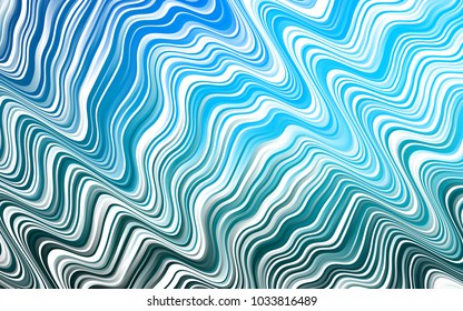 Light BLUE vector background with liquid shapes. Colorful illustration in abstract marble style with gradient. The best blurred design for your business.