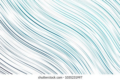 Light BLUE vector background with liquid shapes. An elegant bright illustration with gradient. New composition for your brand book.
