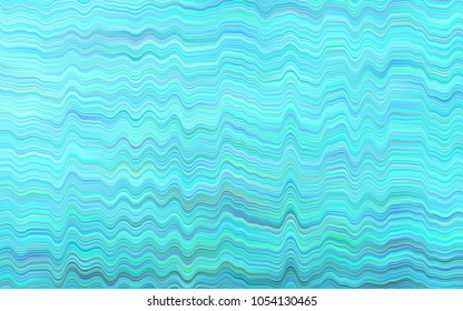 Light BLUE vector background with liquid shapes. A completely new color illustration in marble style. Brand-new design for your ads, poster, banner.