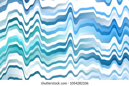 Light BLUE vector background with liquid shapes. Colorful illustration in abstract marble style with gradient. A new texture for your  ad, booklets, leaflets.