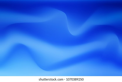 Light BLUE vector background with liquid shapes. Brand-new colored illustration in marble style with gradient. A completely new template for your business design.