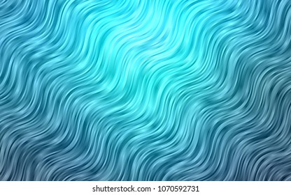 Light BLUE vector background with liquid shapes. Brand-new colored illustration in marble style with gradient. Brand-new design for your ads, poster, banner.