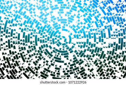 Light BLUE vector background with liquid shapes. Colorful abstract illustration with gradient lines. A completely new marble design for your business.