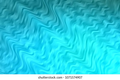 Light BLUE vector background with liquid shapes. Creative illustration in halftone marble style with gradient. Brand-new design for your ads, poster, banner.