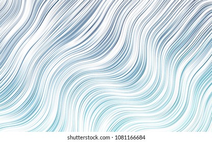 Light BLUE vector background with liquid shapes. Colorful illustration in abstract marble style with gradient. Pattern for your business design.