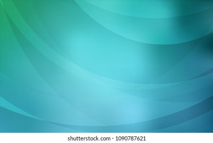Light BLUE vector background with liquid shapes. Creative geometric illustration in marble style with gradient. The best blurred design for your business.