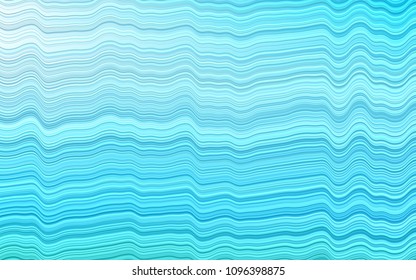 Light BLUE vector background with liquid shapes. An elegant bright illustration with gradient. Marble design for your web site.