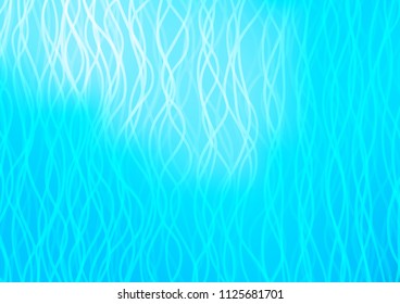 Light BLUE vector background with liquid shapes. A completely new color illustration in marble style. Marble style for your business design.