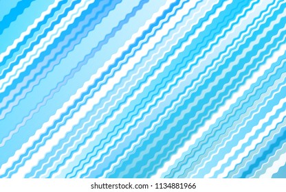 Light BLUE vector background with liquid shapes. Creative geometric illustration in marble style with gradient. Pattern for your business design.