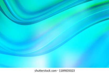 Light BLUE vector background with liquid shapes. Colorful illustration in abstract marble style with gradient. Brand new design for your ads, poster, banner.