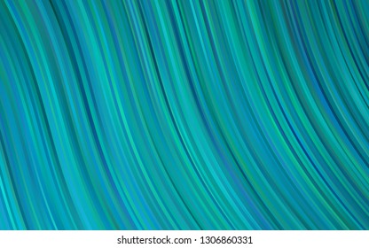 Light BLUE vector background with liquid shapes. Colorful abstract illustration with gradient lines. Textured wave pattern for backgrounds.