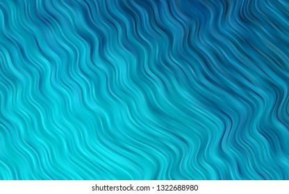 Light BLUE vector background with liquid shapes. Creative geometric illustration in marble style with gradient. New composition for your brand book.