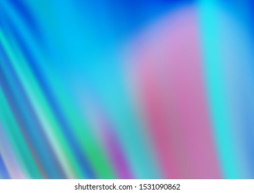 Light BLUE vector background with liquid shapes. Shining crooked illustration in marble style. A completely new marble design for your business.