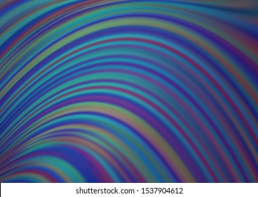 Light BLUE vector background with liquid shapes. Creative illustration in halftone marble style with gradient. Marble style for your business design.
