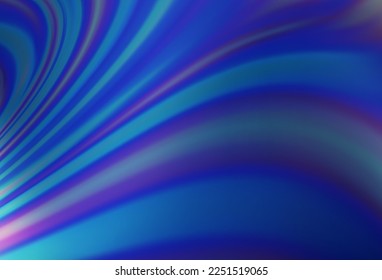 Light BLUE vector background with liquid shapes. Creative illustration in halftone marble style with gradient. A new texture for your  ad, booklets, leaflets.