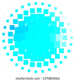 Light BLUE vector background in polygonal style. New abstract illustration with rectangular shapes. Modern template for your landing page.