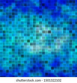 Light BLUE vector background in polygonal style. New abstract illustration with rectangular shapes. Modern template for your landing page.