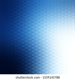 Light BLUE vector background in polygonal style. Rectangles with colorful gradient on abstract background. Pattern for commercials, ads.