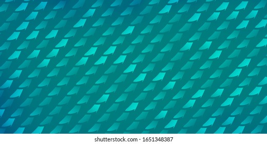 Light BLUE vector background in polygonal style. Rectangles with colorful gradient on abstract background. Modern template for your landing page.