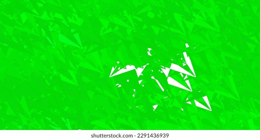Light blue vector background with polygonal forms. Web material illustration with colorful abstract triangles. Pattern for promotions.