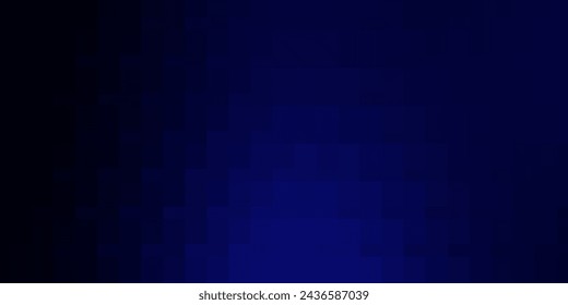 Fondo de vector AZUL claro en estilo poligonal. Rectángulos con degradado colorido sobre fondo abstracto. Diseño para su promoción de negocio.