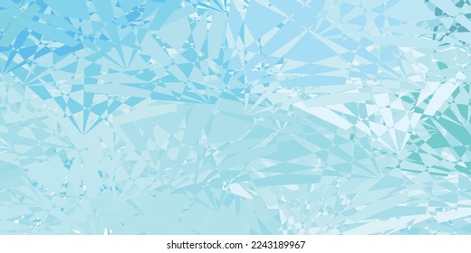 Light BLUE vector background with random forms. Modern abstract illustration with gradient random forms. Elegant design for wallpaper set.