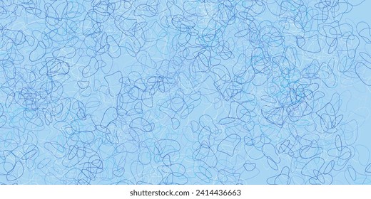 Light blue vector background with random forms. Simple design in abstract style with gradient forms. Smart design for your business.