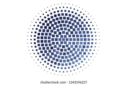 Light BLUE vector background with rectangles. Illustration with set of colorful rectangles. Pattern can be used for websites.