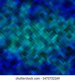 Light BLUE vector background with rectangles. Rectangles with colorful gradient on abstract background. Best design for your ad, poster, banner.